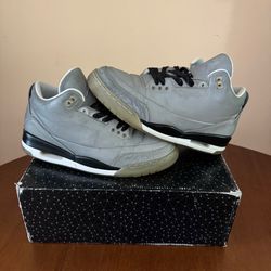 Jordan 3 Silver Size 8