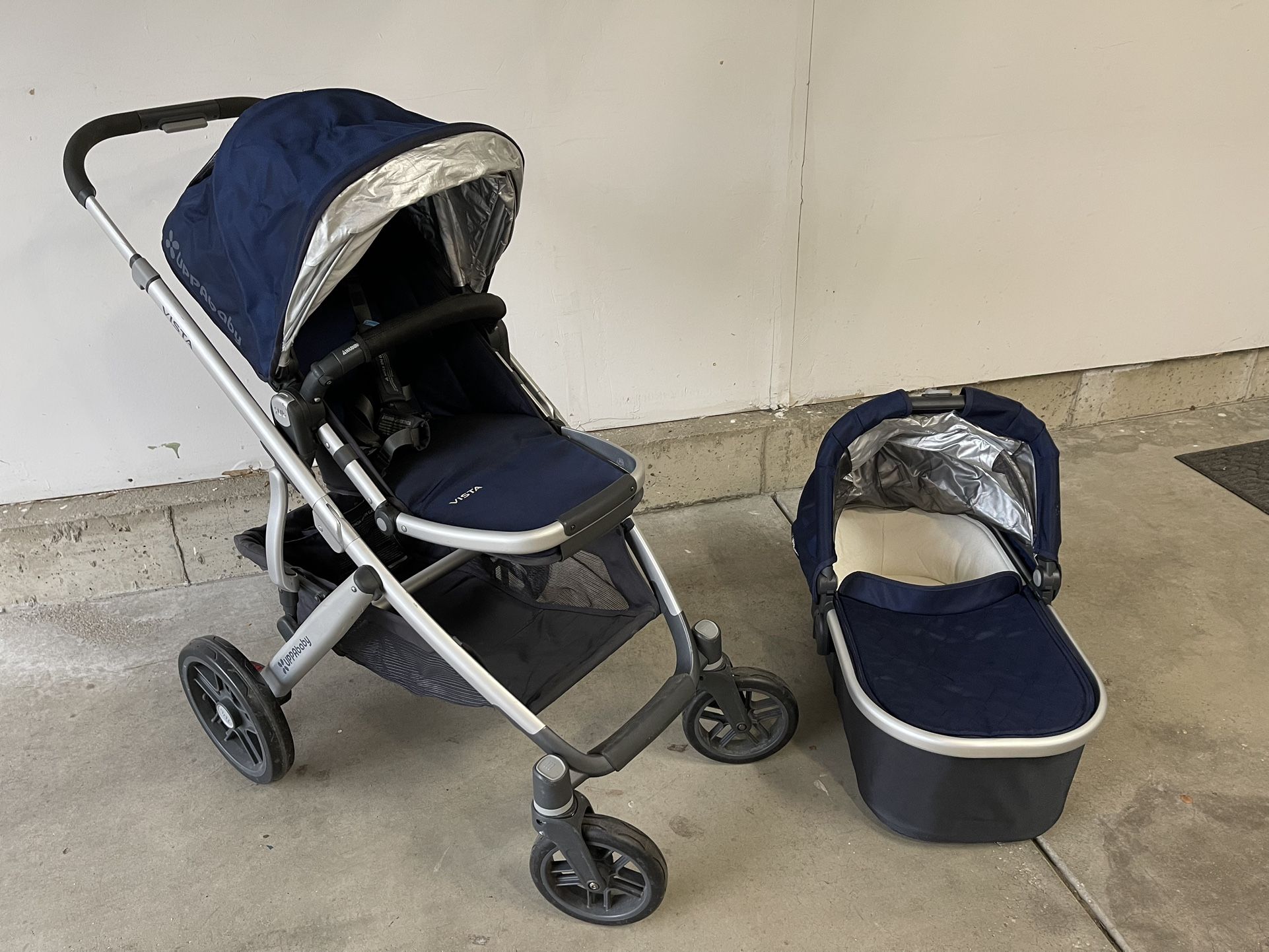 UPPAbaby Vista Stroller + Bassinet