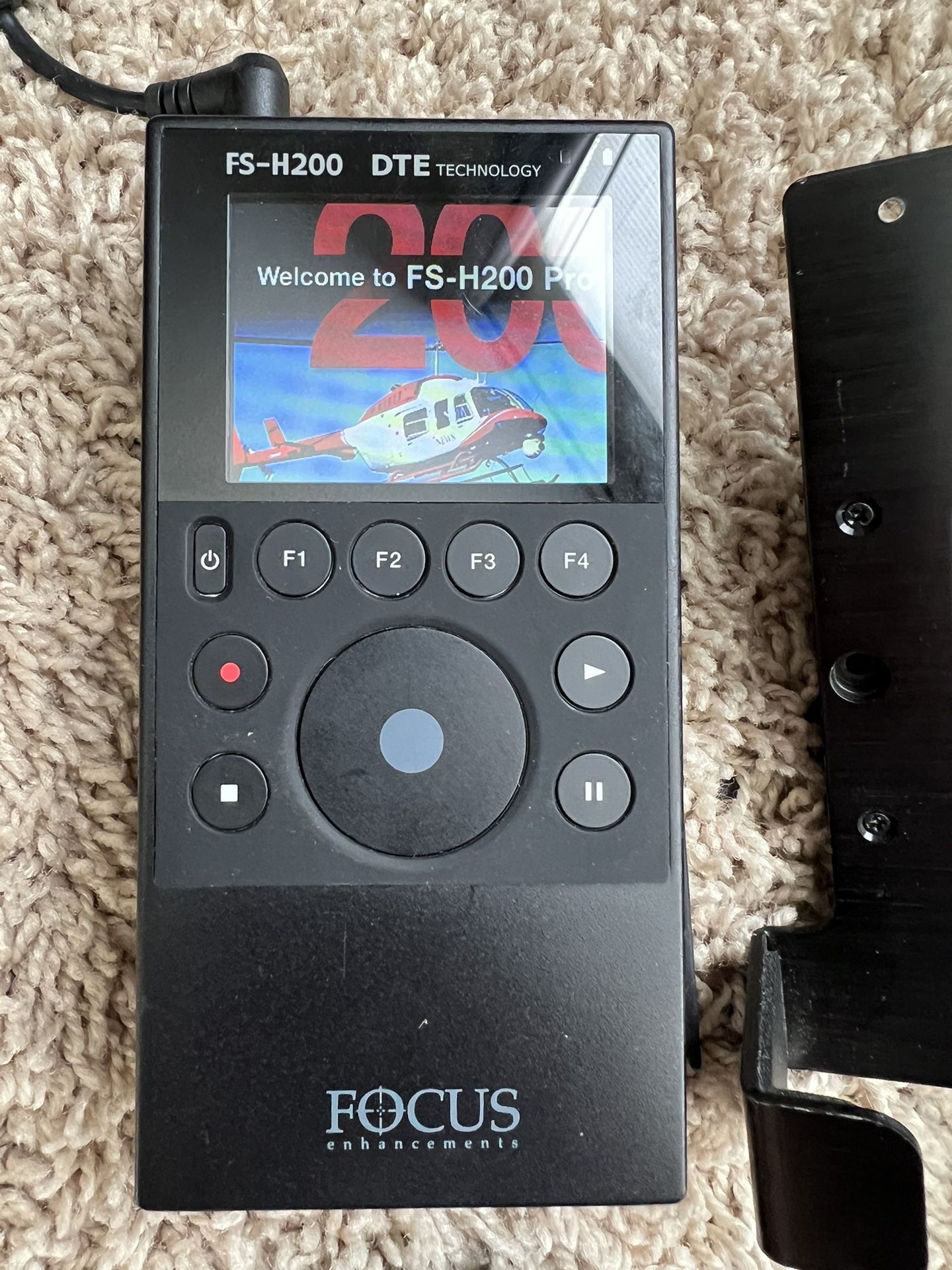 Focus Enhancements FS-H200 PRO Portable Compact Flash DTE Recorder DV HDV With 2 Batteries