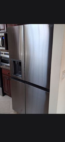 LG Fridge Stainless Steel