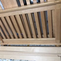 Full Size Wooden Bed Frame