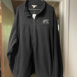 New Mens Fleece Jacket 2X