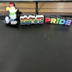 Disney Pride Croc Charms 