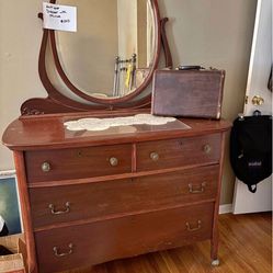 Antique Wood Dressers 