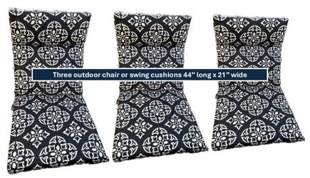 Outdoor  chair or swing cushions