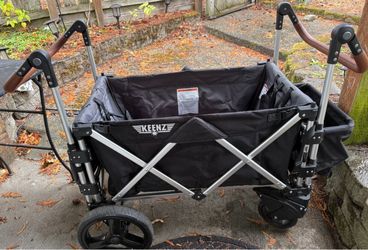 Black Keenz 7S Stroller Wagon + Full Accessories - Excellent Condition