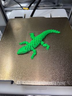 3D printed Flexi Lizard
