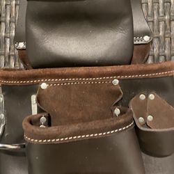 Leather Work pouch