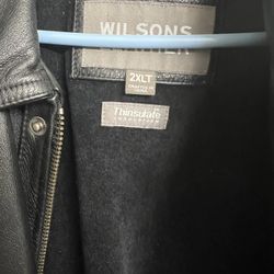 Men’s Leather Jacket, Size 2xl