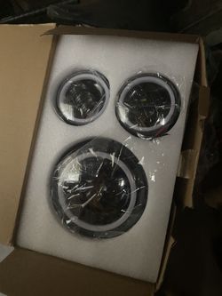 Road King Blacked Out Halo Lights