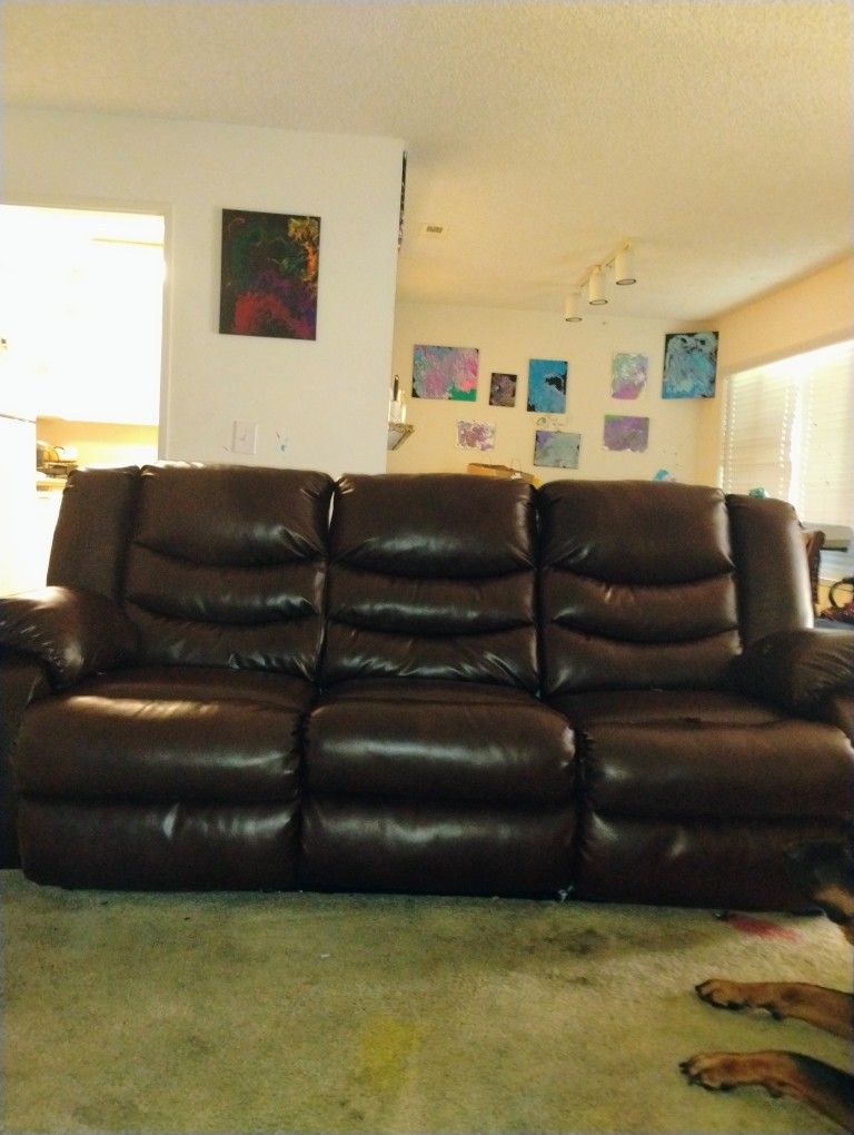 Leather Recliner