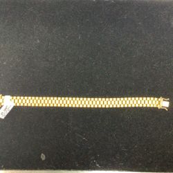 Rolex Style Bracelet 18k 