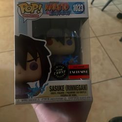 Funko Pops (Sasuke Rinnegan) And (Sasuke CurseMark)