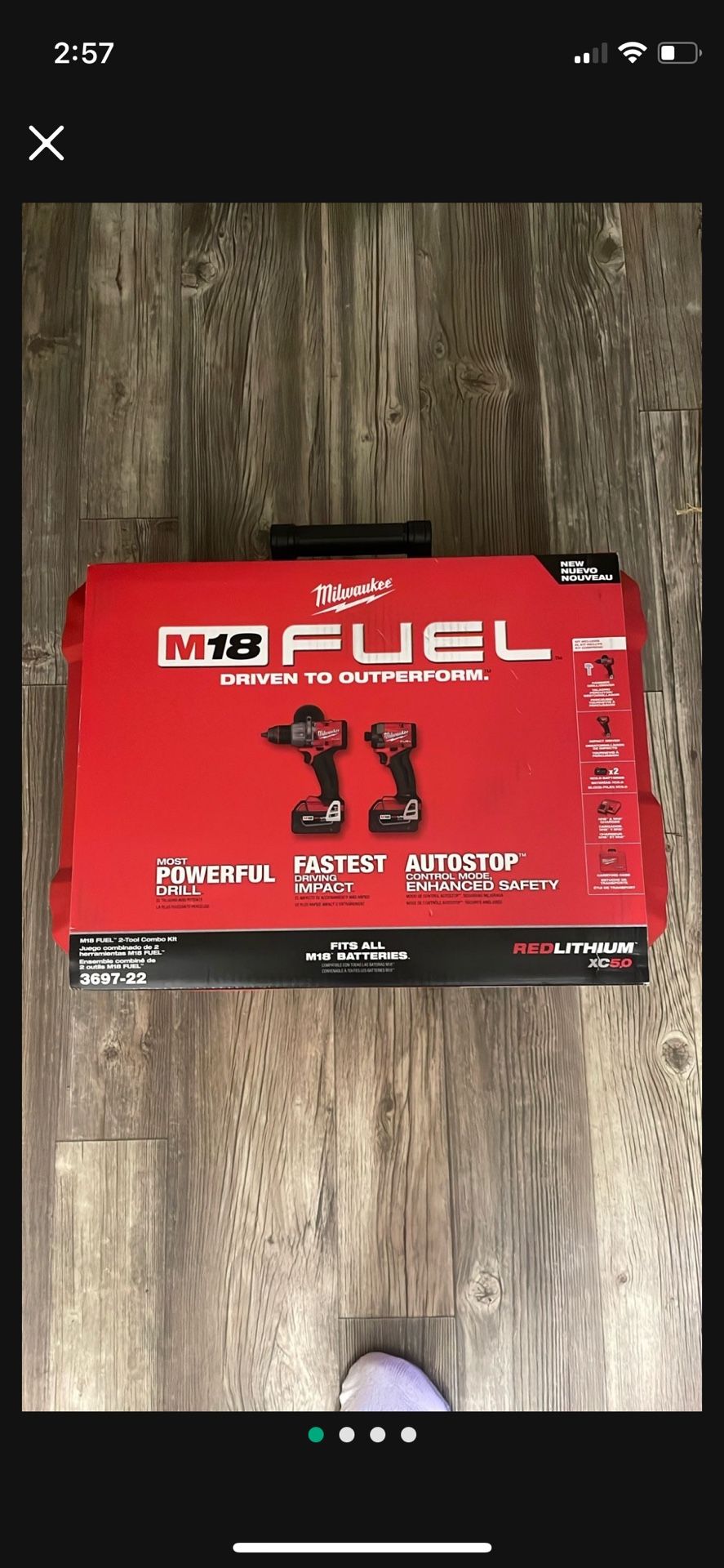 Milwaukee M18 Fuel Combo Kit