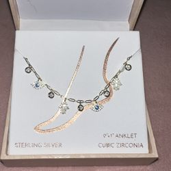 Evil eye anklet 