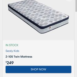 Brand New Kids Twin Size Mattress 
