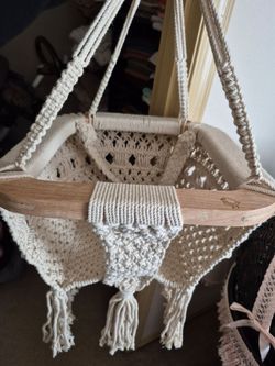 Finn + emma macrame swing