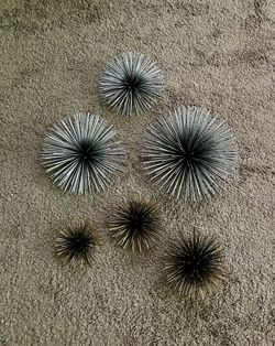 6 Piece Star Metal Wall Decor