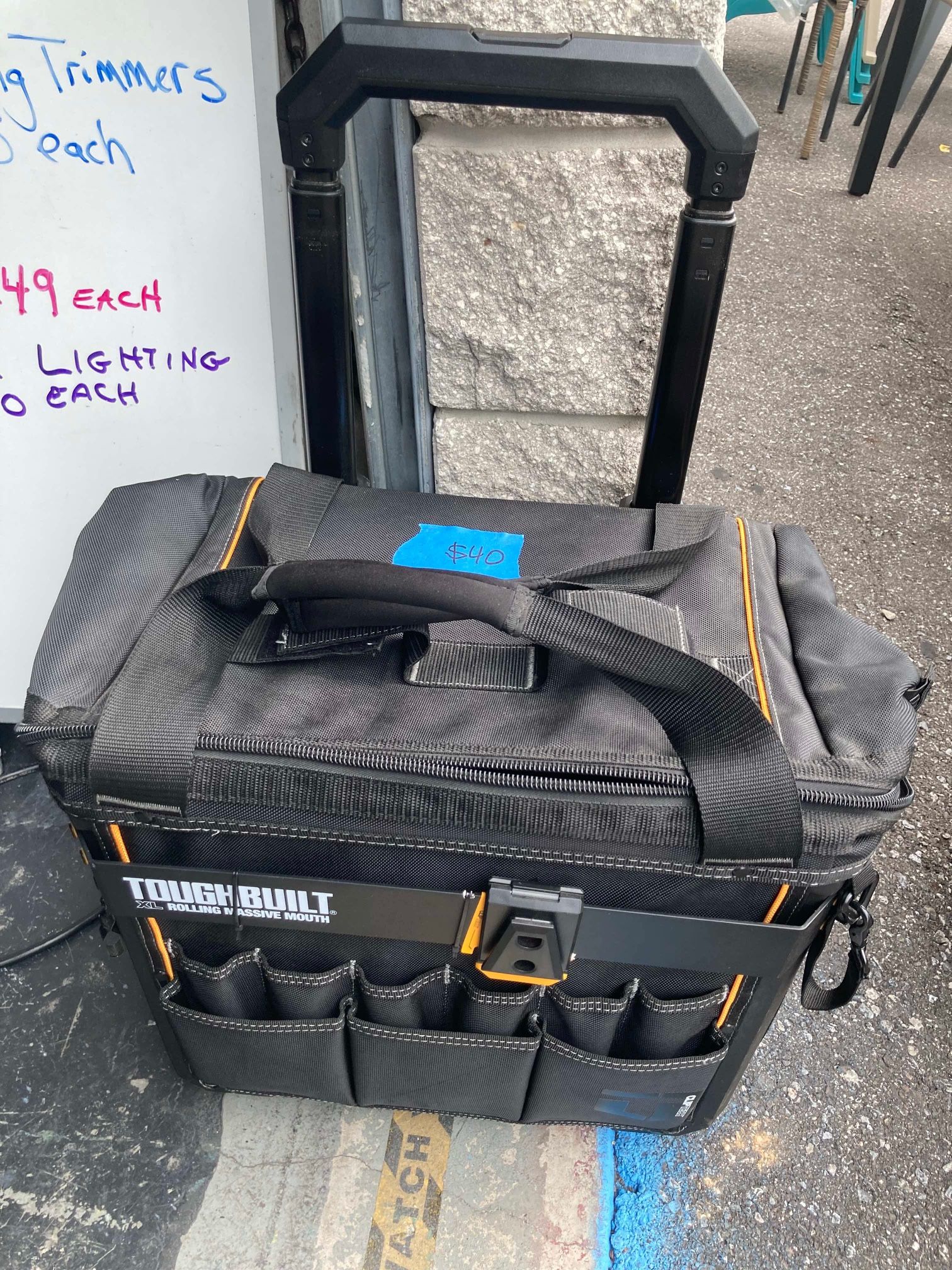 Tough Built Rolling Tool Bag