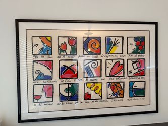 Paola Prato Original Artwork – Isabel Allende Literary Quote – Framed Artwork