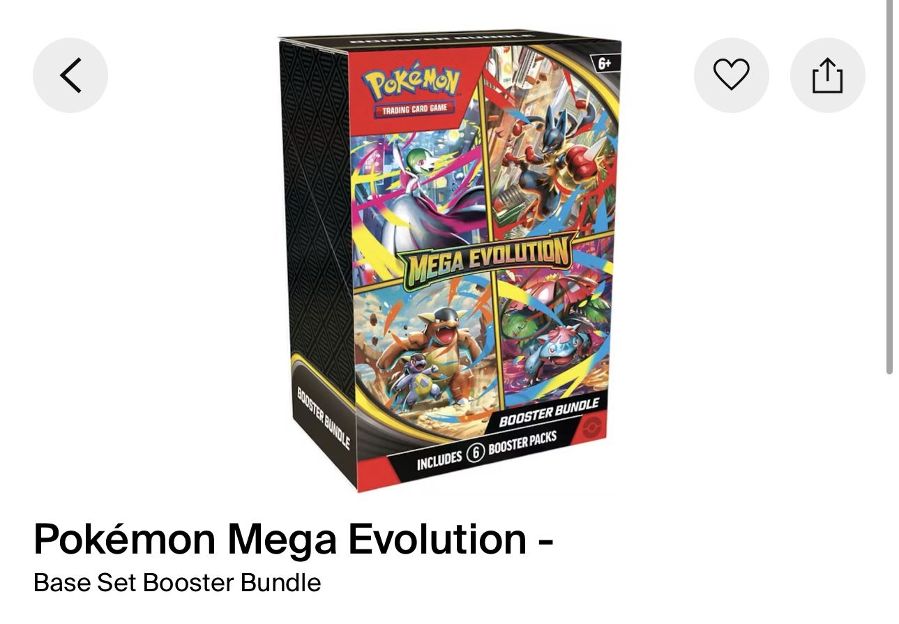 Pokémon Mega Evolution - Base Set Booster