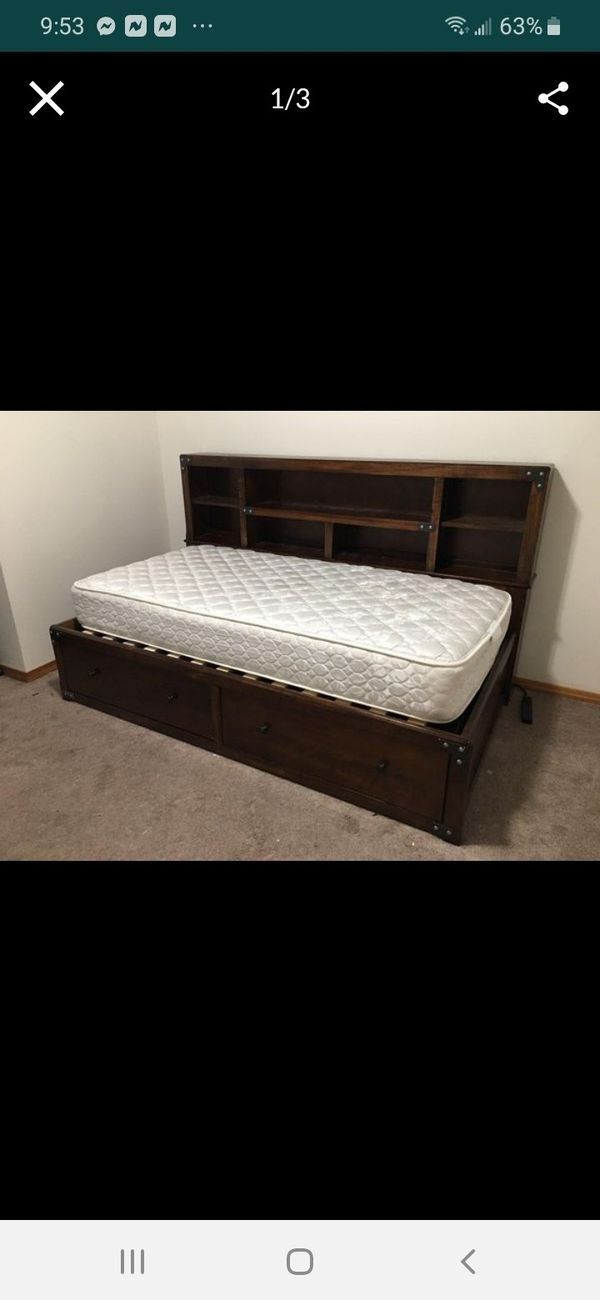 Twin Mattress & Frame $200 for Sale in Marysville, WA ...