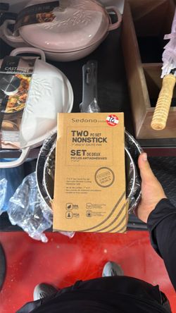 Two set Piece Nonstick Pans