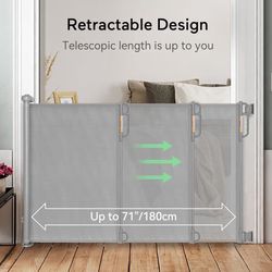Retractable Baby Gate