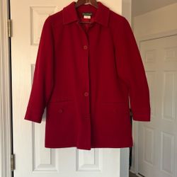 Women’s Size 6 Wool and cashmere Coat 