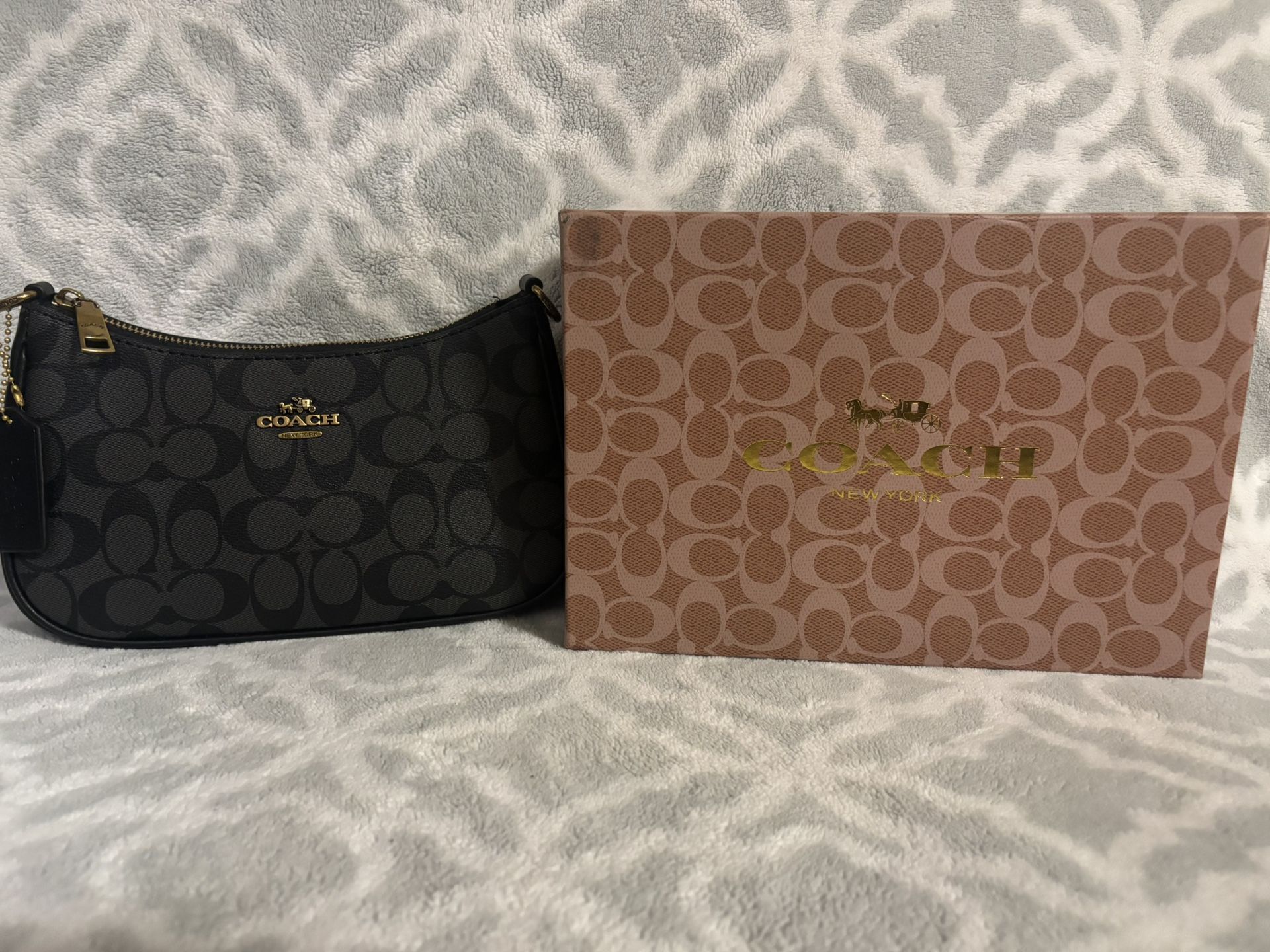 Black Coach Shoulder Bag 