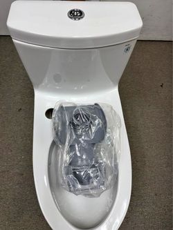 Inodoro Toto de una pieza (dañado)