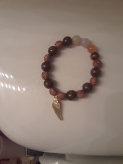 Custom made charm beaded bracelets