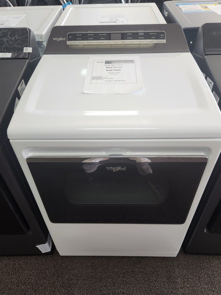 7.4 cu.ft. Smart Top Load Electric Dryer