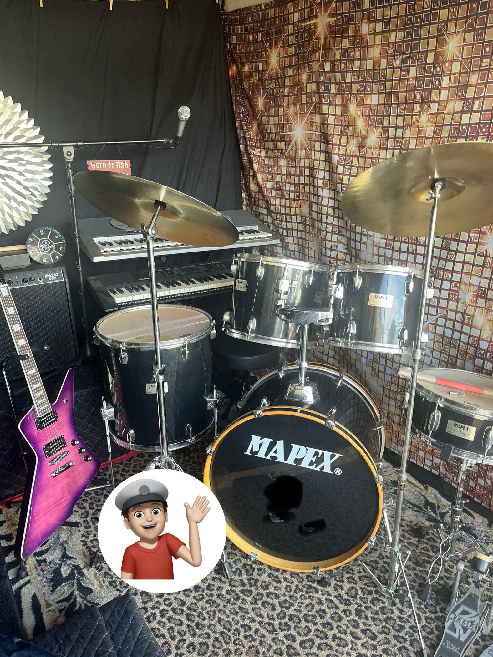 🔥 Mapex Drum Set Complete Drums