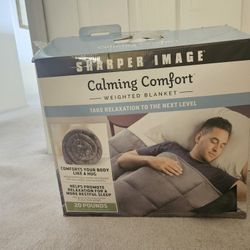 Sharper Image Cooling Comfort Weighted Blanket 20 pounds