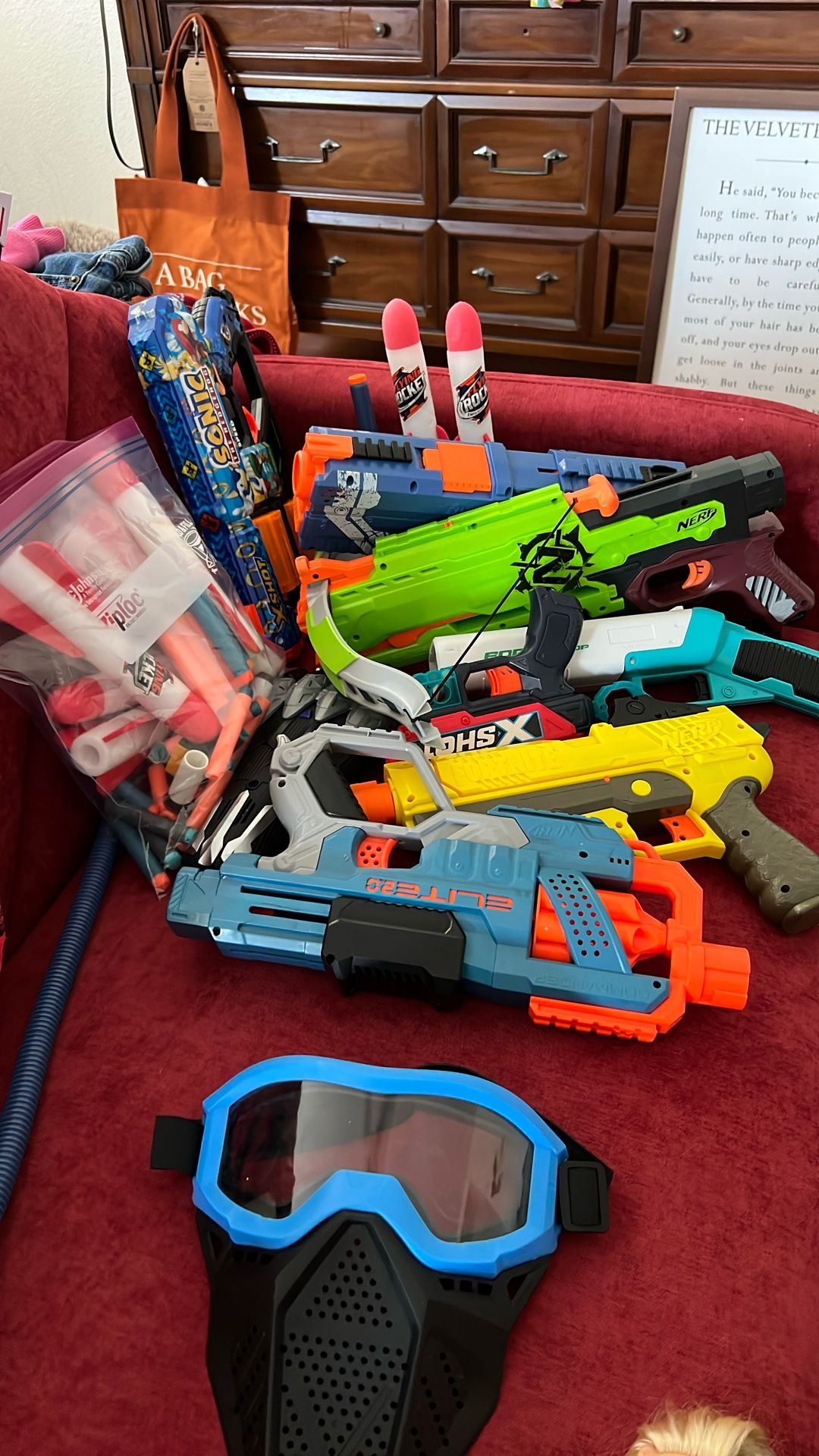 Free Nerf And Rockets