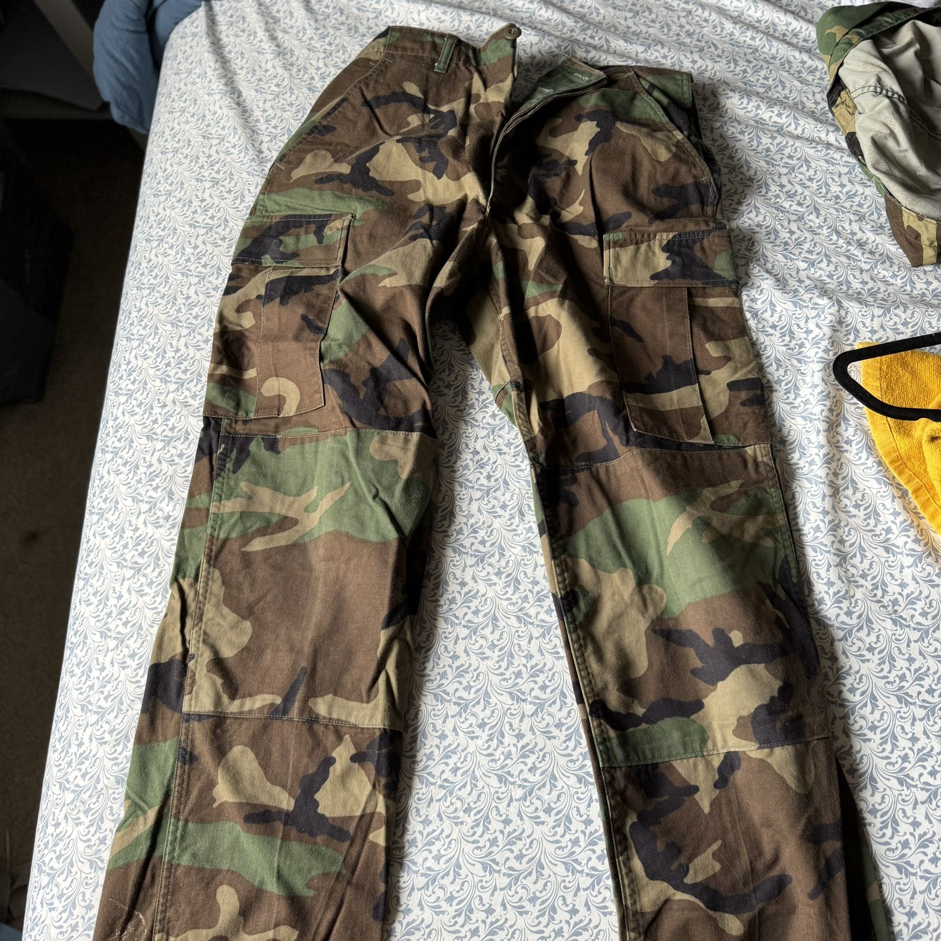 Army Woodland Camo Pants