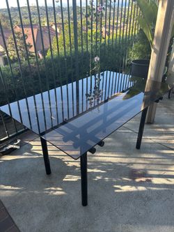 Glass table
