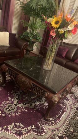 Beautiful Marble Top Coffee Table 