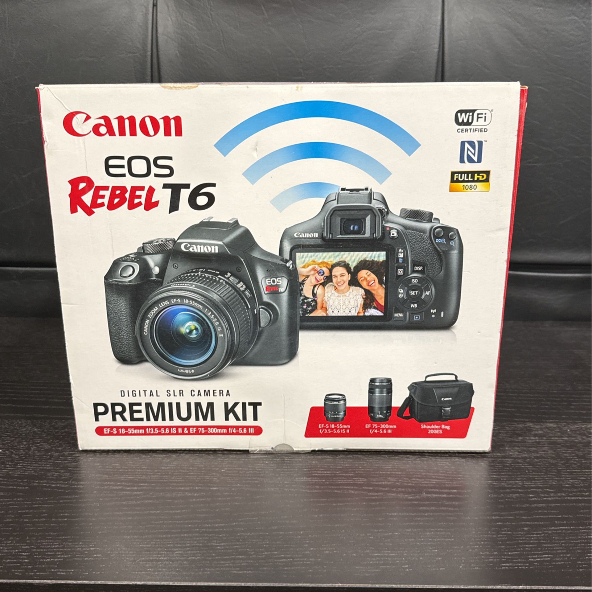 Canon Eos Rebel T6 Premium kit