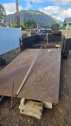 Steel plate 6ft x 10ft