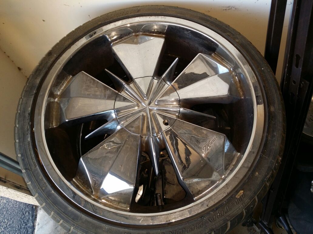 20 inch Chrome Mizati Rims