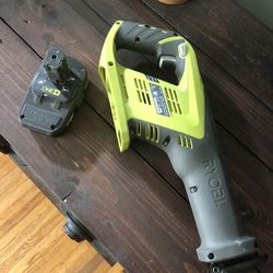 18v Ryobi Sawzall w/ 18v Battery