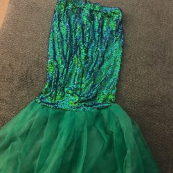 Womens Mermaid FIN Costume New Medium 