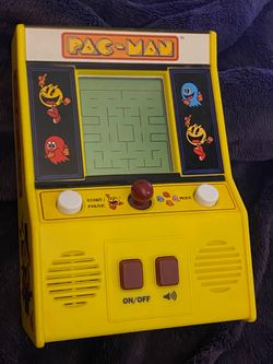 Pac-Man Mini Arcade 🎮  Pac-Man Mini Arcade Classic Retro Handheld Electronic Game by Basic Fun  * Tested and working * Classic Pac-Man gameplay * Com