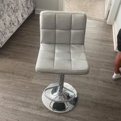 Silver Bar Stools