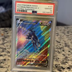 Pokemon Dialga V PSA 10