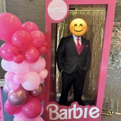 Collapsable Barbie Box Photobooth 