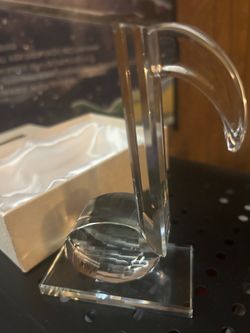 H & O Crystal Musical Note