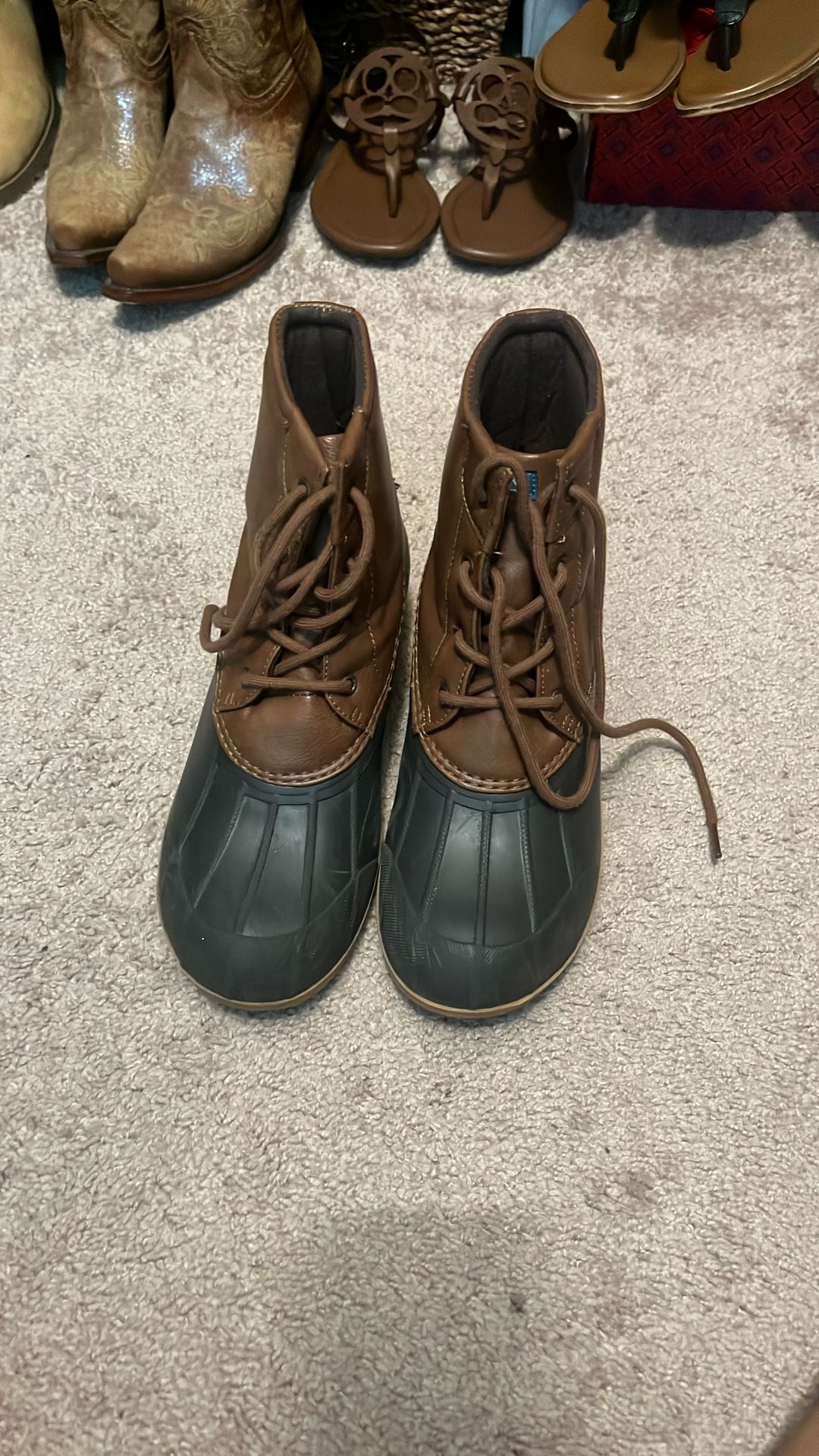 Sperry duck Boots
